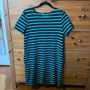 Banana Republic rugby shift dress